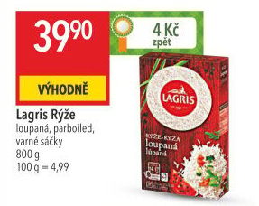 Rýže parboiled Lagris