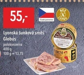 Směs šunková lyonská Globus