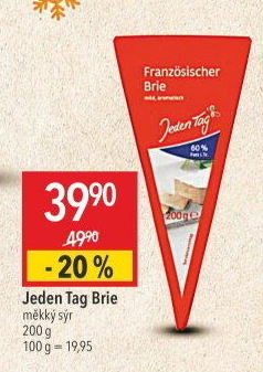 Sýr Brie Jeden Tag