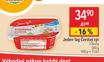 Sýr čerstvý Jeden Tag