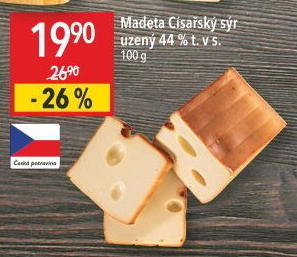 Sýr Císařský uzený Madeta