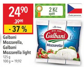 Sýr Mozzarella Galbani