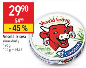 Sýr tavený Veselá kráva