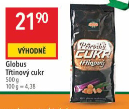 Třtinový cukr Globus