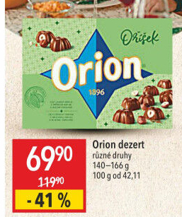Bonboniéra Oříšek Orion