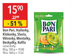 Bonbony Bon Pari Nestlé