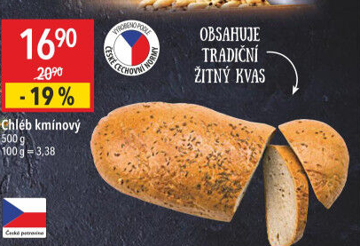 Chléb kmínový
