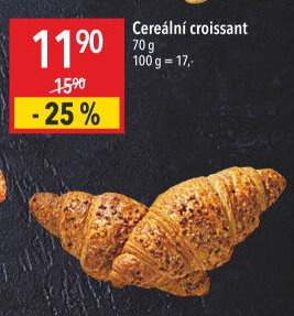 Croissant multicereální