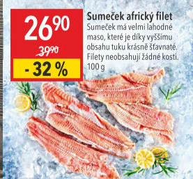 Sumeček africký filety