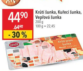 Šunka krůtí prsní LE&amp