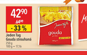 Sýr Gouda strouhaná Jeden Tag