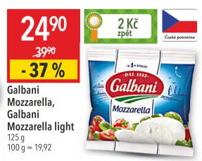 Sýr Mozzarella Galbani