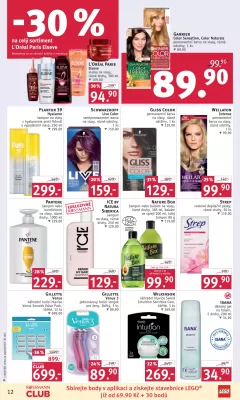 akční leták ROSSMANN drogerie 29.11.2023-12.12.2023