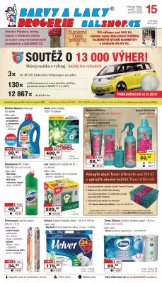 akční leták Barvy a laky drogerie 28.11.2023-22.12.2023