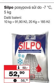Sůl posypová Silpo Hokr