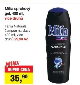 Sprchový gel Mitia