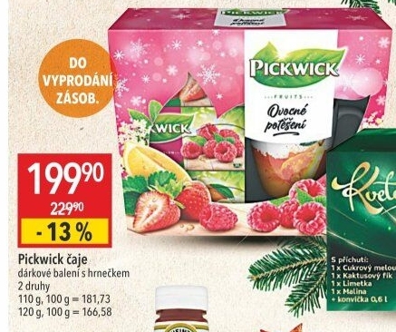 Čaje Pickwick - dárková sada