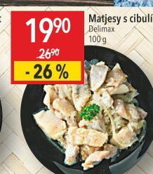 Matjesy s cibulí