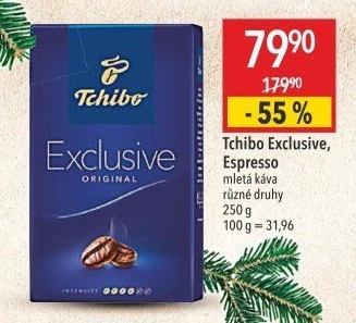 Mletá káva Tchibo Exclusive