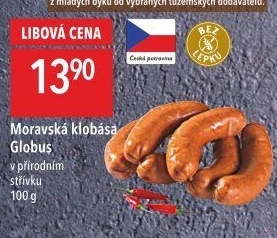 Moravská klobása Globus