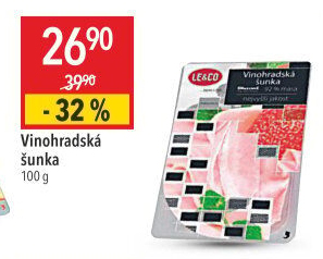 Šunka vinohradská nejvyšší jakosti LE&amp