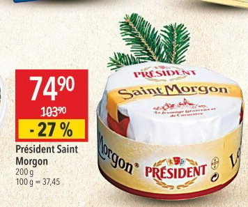 Sýr Saint Morgon Président