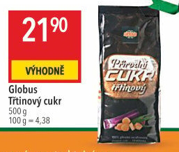 Třtinový cukr Globus