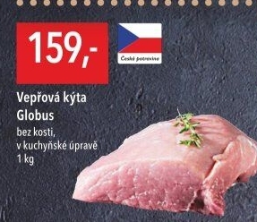 Vepřová kýta bez kosti Globus