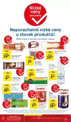 akční leták Tesco 29.11.2023-5.12.2023