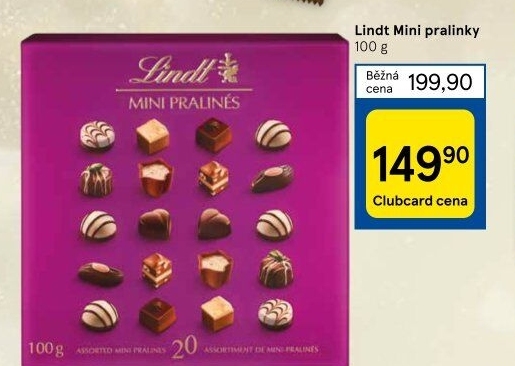 Bonboniéra Pralinky mini Lindt