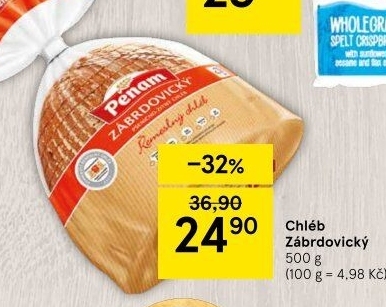 Chléb zábrdovický Penam