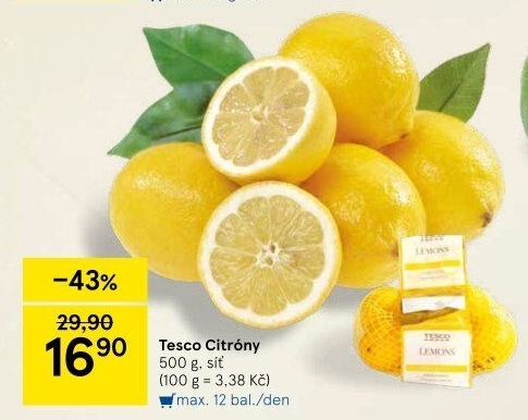 Citrony Tesco