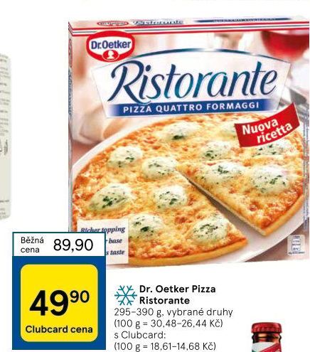 Pizza mražená Ristorante Dr. Oetker