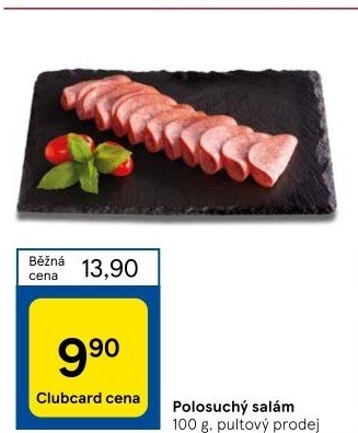 Polosuchý salám