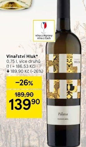 Vína Vinařství Hluk