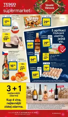 akční leták Tesco 29.11.2023-5.12.2023