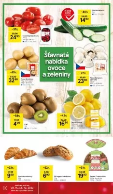 akční leták Tesco 29.11.2023-5.12.2023