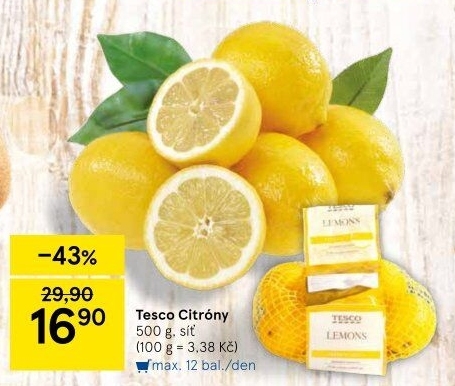 Citrony Tesco