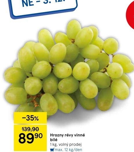 Hrozny bílé