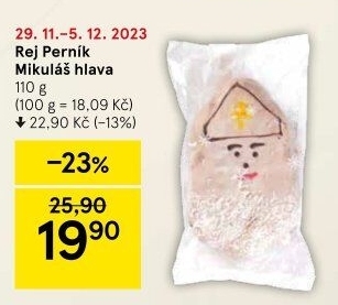 Perník mikulášský Rej