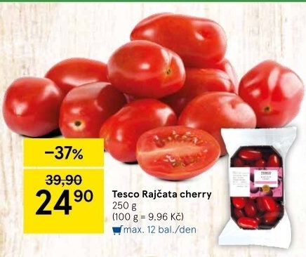 Rajčata cherry Tesco
