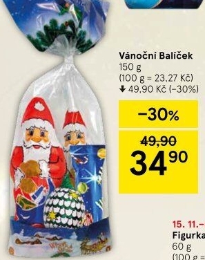 Vánoční Mikulášský balíček
