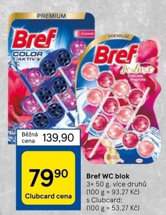 WC blok Bref