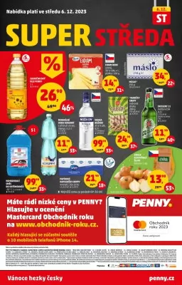 akční leták Penny Market 30.11.2023-6.12.2023