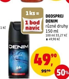 Deodorant sprej Denim