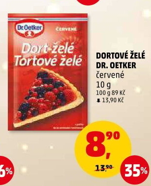 Dortové želé Dr.Oetker