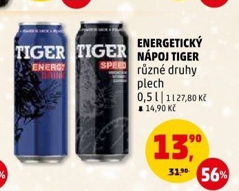 Energetický nápoj Tiger