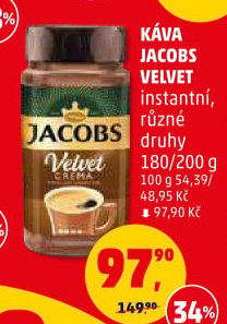 Instantní káva Jacobs Velvet
