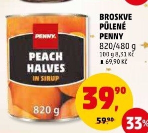 Kompot broskve Penny
