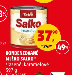 Mléko kondenzované Salko Tatra
